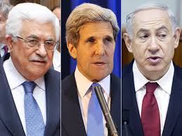 abbas, kerry ,netanyahu