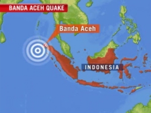 earthquake indonesia map