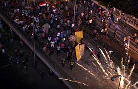 egypt 6th October bridge clashes