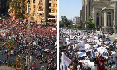 egypt rival protests