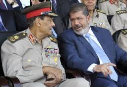 morsi with army chief
