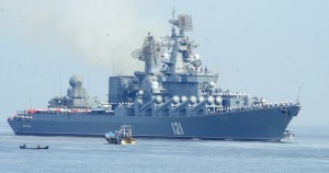 Russian cruiser Moskva