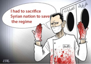 assad cartoon