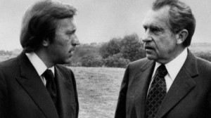 Sir David Frost interviewed Richard Nixon in a series of meetings