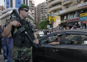 lebanon army deploys in Dhahieh