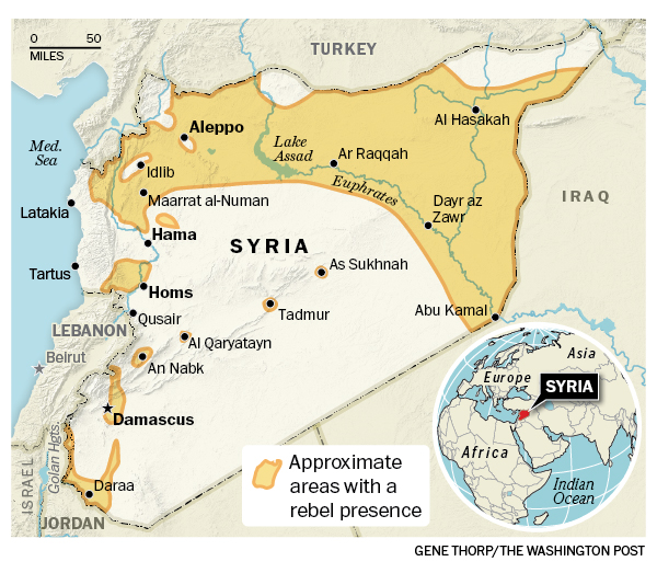 syria map rebel areas