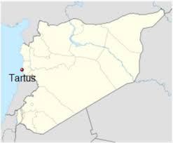 syria map tartus
