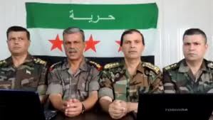 Four high-ranking Syrian Army officers who have defected to the opposition in June 2011 were identified as Brigadier General Mohammed Zakaria, Brigadier General Abdulla Zakaria, Colonel Ismail Zakaria and Colonel Abdel-hamid Zakaria. 