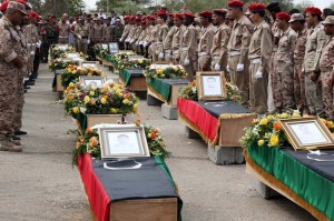 LIBYA-funeral for soldiers killed