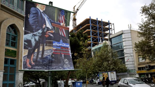 anti american posters  iran