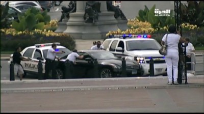 Alhurra Television video of shooting near Capitol