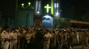 coptic church cairo  3 killed by gunmen