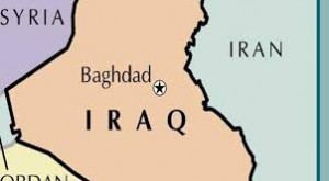 iraq  syria iran map