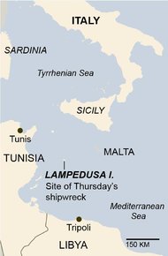 sicily map