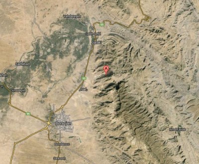 Borazjan iran map quake