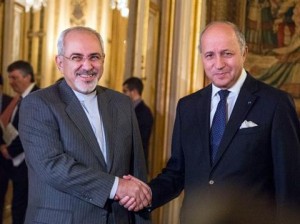 Laurent Fabius Jawad Zarif