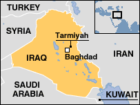 Tarmiya IRAQ MAP