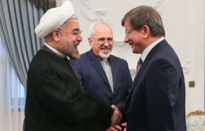 Turkish FM Iran FM Rouhani