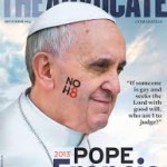 Advocate magazine -pope person of the year