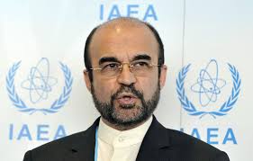 Iran's ambassador to the IAEA Reza Najafi in Vienna .