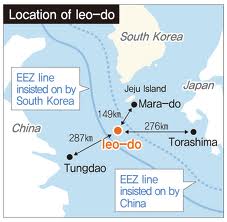 Ieodo in South Korea