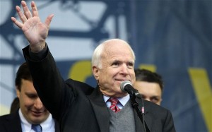 John McCain in Kiev