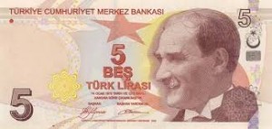 Turkish lira notes 5