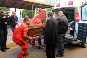 abbas Khan's casket