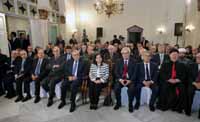 President Michel Sleiman & The First Lady Mrs.Wafaa Sleiman Attend The Opening Ceremony of The Twelve Statues in Baabda Serail in Honor of Former PresidentsSaturday, December 07, 2013 