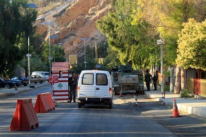 lebanon army checkpoint