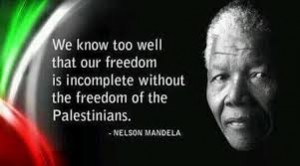 mandela on palestne