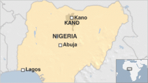 nigeria map  kano