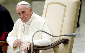 pope francis angry