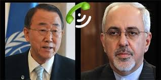 Ban ki moon  iran FM