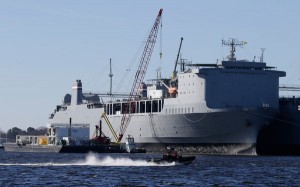 Cape Ray military ship