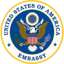 US embassy sign