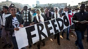 africans protest in tel aviv 2