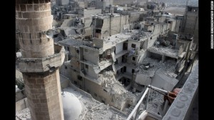 syria homs destruction