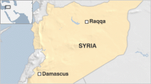 syrian map raqqa