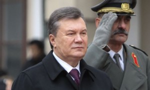 Ukrainian president Viktor Yanukovich