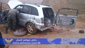 booby trapped car ham beqaa