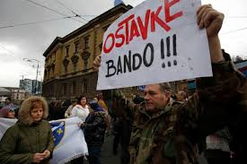 bosnia protest