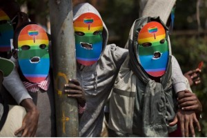kenya gay protest