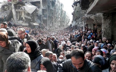 yarmouk camp, syria
