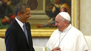 obama pope francis meet for the first time 2