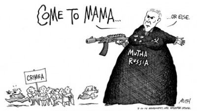 putin Crimea cartoon