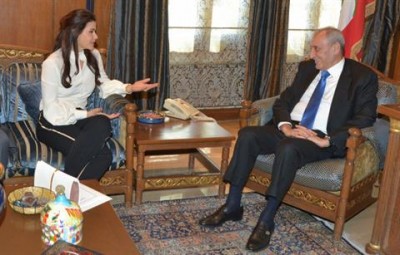 MP Geagea with berri