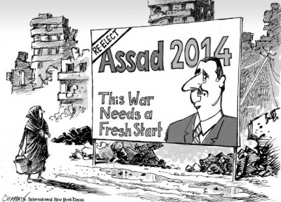 assad runs for re election