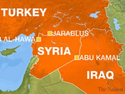 iraq syria map