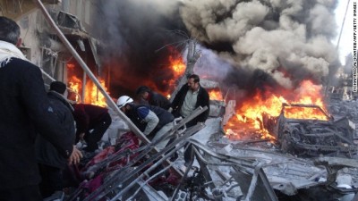 syrai airstrike kills dozens